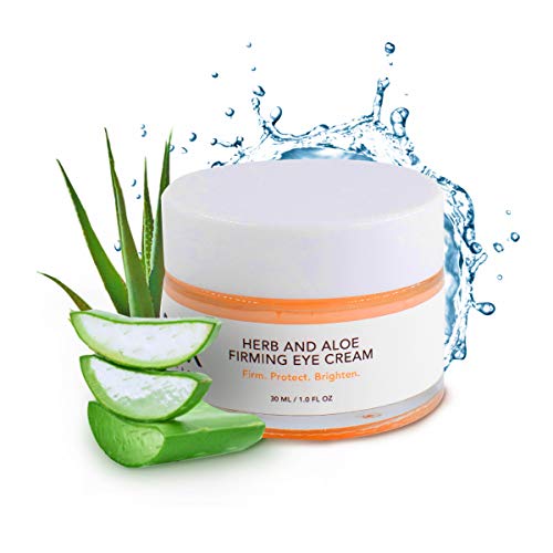 Product Cover Aloe Vera Eye Cream - Best Eye Cream For Puffiness And Bags Under Eyes - Aloe Vera Under Eye - Aloe Eye Cream - Aloe Vera With Vitamin E Cream - Herb And Aloe Firming Eye Cream - SOUK Skincare
