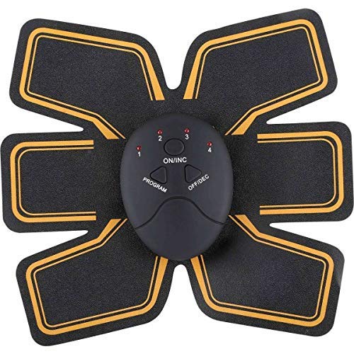 Product Cover FIgment Body Mobile-Gym 6 Pack EMS Tummy Flatter, Weight loss Muscle Toning/Fitness Technology Kit 6 Pack Abs, Wireless Electro Pad Portable Gym Trainer for Men/Women