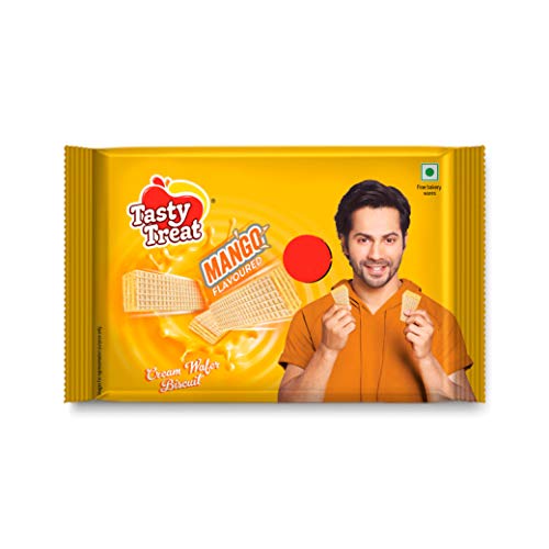 Product Cover Tasty Treat Cream Wafer Biscuit - Mango Flavoured, 25g
