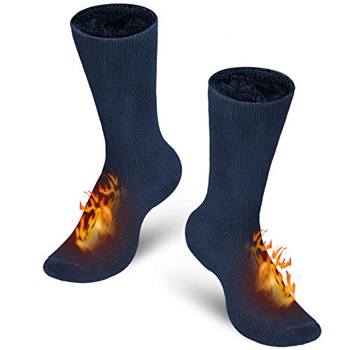 Product Cover Bymore Heated Socks for Women, Thermal Socks for Men, Warm Thick Winter Socks Insulated Cold Weather-2Pack