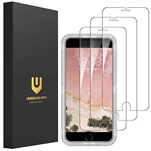 Product Cover UNBREAKcable 3-Pack iPhone 8 Screen Protector, iPhone 7 Screen Protector 4.7