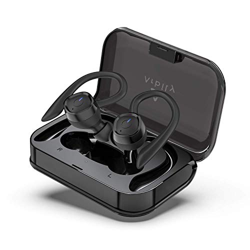 Product Cover Arbily Wireless Earbuds Bluetooth Headphones 5.0, 60H Playtime/Secure Fit / IPX7 Waterproof/Noise Isolation/One Step Pairing/Stereo Calls, Premium Sound with Deep Bass for Workout Running Gym