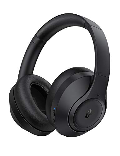 Product Cover TaoTronics Hybrid Active Noise Cancelling Headphones 3 ANC Modes [2020 Upgraded] Bluetooth Headphones SoundSurge 55 Over Ear Headphones Wireless Headset with HD Stereo Sound 30H Playtime CVC 8.0 Mic
