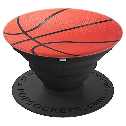 Product Cover Basketball Ball Cool Phone Holder Gift for Mens Girls Boys PopSockets Grip and Stand for Phones and Tablets