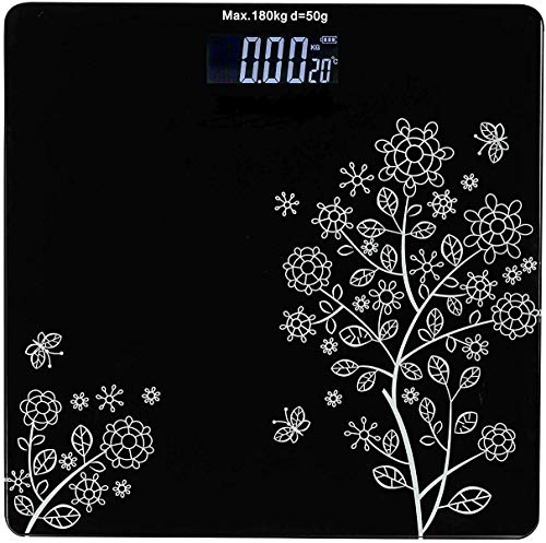 Product Cover RYLAN Electronic Thick Tempered Glass LCD Display Digital Personal Bathroom Health Body Weight Weighing Scales For Body Weight, Weight Scale Digital For Human Body, Weight Machine For Body Weight