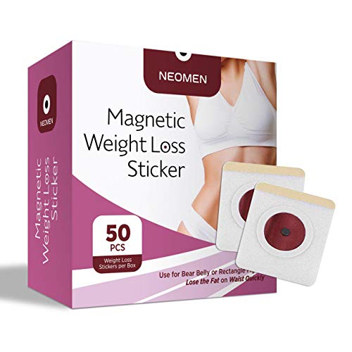 Product Cover Neomen Weight Loss Sticker, Fat Burning Sticker with Magnets - Best for Waist Abdominal Fat, Quick Slimming (50 Pcs)