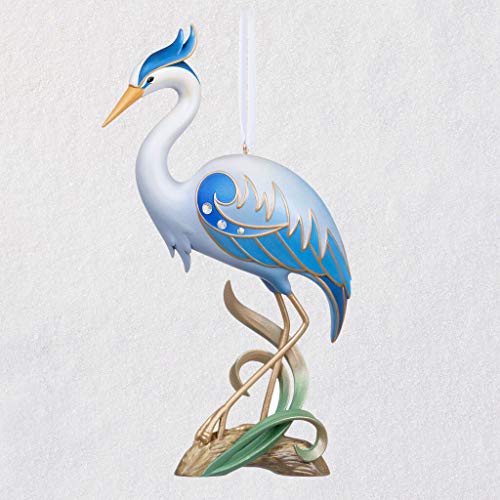 Product Cover Hallmark 2019 Beauty of Birds Great Blue Heron 15th Anniversary Keepsake Ornament
