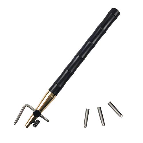 Product Cover OWDEN Professoinal Leather Tool,3 in 1 Leather Adjustable Groover Tool, 3 Size Tips (1.0mm,1.2mm,1.5mm)