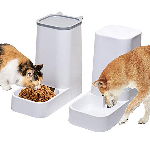 Product Cover XingCheng-Sport Pets Automatic Feeder Set,Cats Dogs Water Dispenser and Food Feeder,Gravity Feeder for Small Animals (Food and Water Feeder Set)