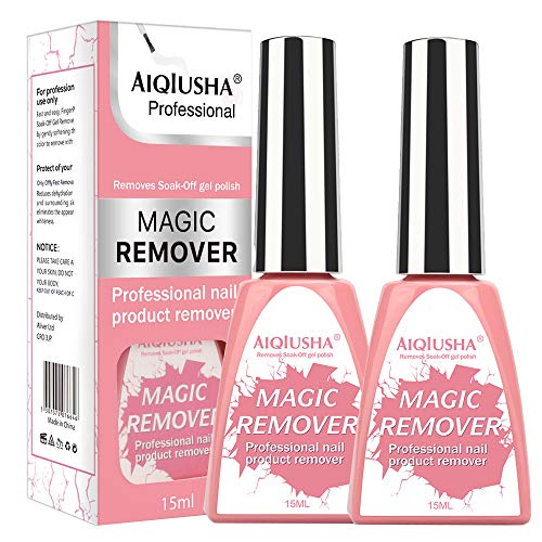 Product Cover Nail Polish Remover, Quickly Bursting Removes Soak-Off Gel Nail Polish, Pack of 2 Units