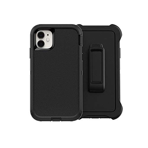 Product Cover Phone case Compatible with OtterBox Defender Series SCREENLESS Edition Case for iPhone 11 Case,Multi-Layer Defense Case for iPhone 11-Black