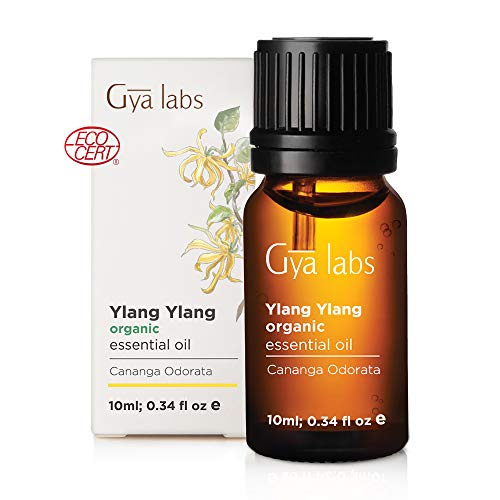 Product Cover Ylang-Ylang Essential Oil Organic - A Confident Wave of Lustrous Beauty & Nourishing Radiance (10ml) - 100% Pure Therapeutic Grade Organic Ylang Ylang Oil