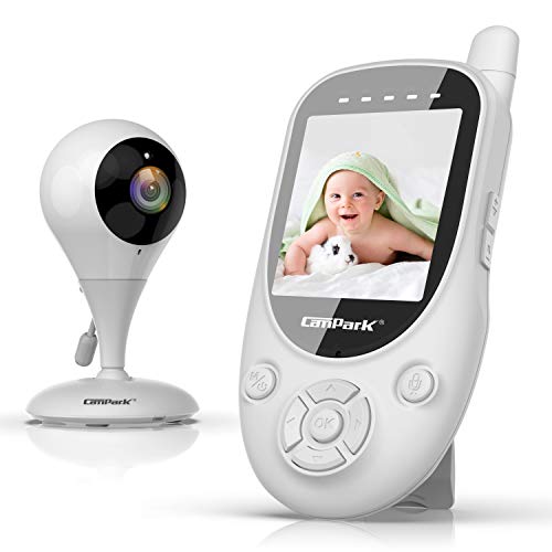 Product Cover Campark Baby Monitor with 2.4GHz Wireless Digital Camera - Privacy Protection, 1000ft Video Monitor, Auto Night Vision, 2-Way Talk, VOX Lullabies and Temperature Sensor