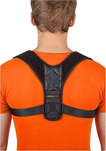 Product Cover [New 2020] Posture Corrector for Men and Women - Adjustable Upper Back Brace for Clavicle Support and Providing Pain Relief from Neck, Back and Shoulder