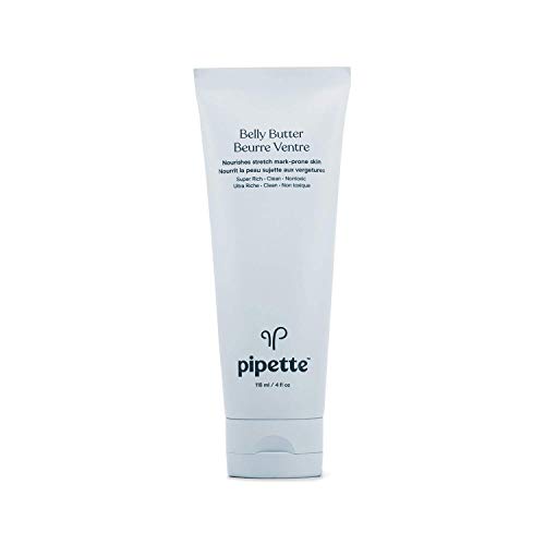 Product Cover Pipette Belly Butter with Renewable Plant-Derived Squalane (3.8-Fluid-Ounce)