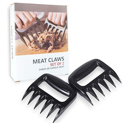 Product Cover Bear Claws Meat Shredder MEAT CLAWS - For BBQ Meat Creative Tools And Smoking Meat Accessories Paws- Tear Up The Meat For Easy Consumption,A27b-1pair