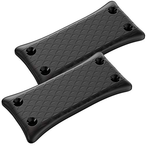 Product Cover 2-Pack Gun Magnet Mount, 50 Lbs Rating,Rubber Coated Gun Holder for Pistol, Handgun, Shotgun, Rifles, Revolvers, Safe, Hunting, Firearm Accessories, Using in Car, Truck, Wall, Desk, Vehicle and Home