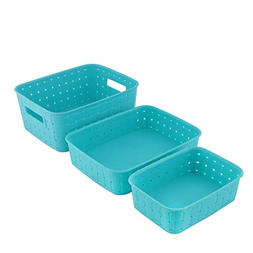 Product Cover JD Brand Smart Baskets for Storage Set of 3 Pieces (Sky Blue)