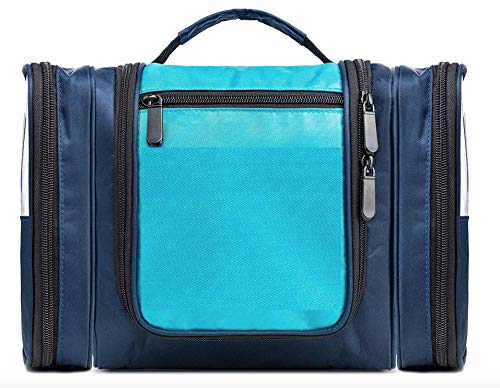 Product Cover Hanging Travel Toiletry Bag, Waterproof Cosmetic Bag Makeup Travel Organizer Folding Portable Wash Bag for Men and Women