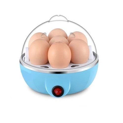 Product Cover Wazdorf 7 Egg Cooker, Egg Boiler, Egg Poacher Electric, Egg Steamer, Egg Boiler Electric Automatic Off for Steaming, Cooking, Boiling and Frying Egg Boiler with Egg Tray (Multicolor) (1 layer boilerr)