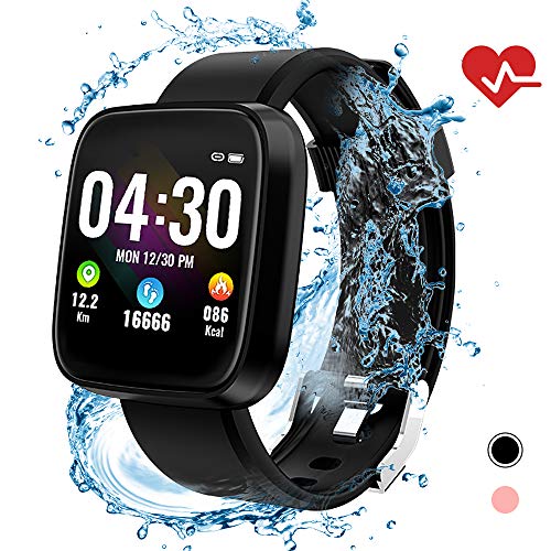 Product Cover Lixada Fitness Tracker IP67 Smart Bracelet Women Men Watch Band with Cordless Charging Design Heart Rate Blood Pressure Blood Oxygen Step Counter Calorie Counter Sleep Monitoring