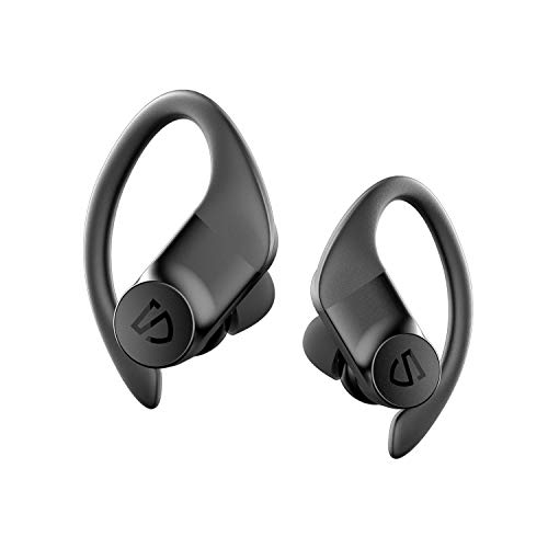 Product Cover SOUNDPEATS TrueWings True Wireless Earbuds Over-Ear Hooks Bluetooth Headphones 5.0 in-Ear Stereo Wireless Earphones with Touch Control IPX7 for Sports, 13.6mm Driver, Mono/Stereo Mode, USB-C Charge