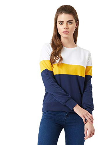 Product Cover Miss Chase Women's Multicolored Cotton Sweatshirt
