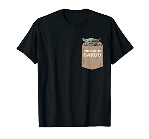 Product Cover Star Wars The Mandalorian The Child Precious Cargo Pocket T-Shirt