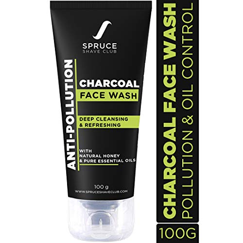 Product Cover Spruce Shave Club Anti Pollution Face Wash For Men | With Activated Charcoal | No Sulphates Or Parabens