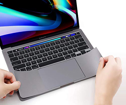 Product Cover FORITO Palm Rest Cover Skin with Trackpad Protector Compatible 16 Inch MacBook Pro Model A2141, 2019 Released(Space Gray)