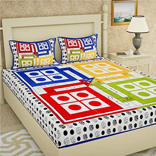 Product Cover Danadipa Kids Cotton Double Bed Sheet wirh 2 Pillow Covers