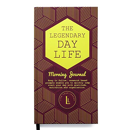 Product Cover Legendary Day Life and Night Life Morning and Evening Journals by Legendary Life (Legendary Day Life Morning Journal, Case Bound (Hard Cover with Traditional Binding)