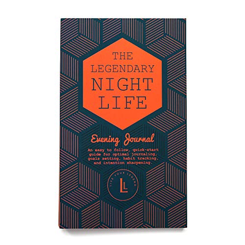 Product Cover Legendary Day Life and Legendary Night Life Morning and Evening Journals by Legendary Life- Research Based- Gratitude, Goal Setting, Mindset- 6 Daily, Guided Prompts- Free Form Spaces- Habit Tracker
