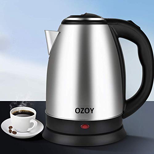 Product Cover Electric Kettle 2 LTR Automatic Multipurpose Large Size Tea Coffee Maker Water Boiler with Handle (Silver)
