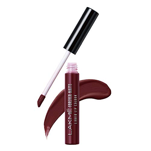 Product Cover Lakme Forever Matte Liquid Lip Colour, Wine Touch, 5.6 ml