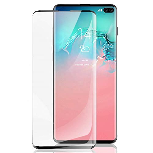 Product Cover 2 Pack HD Galaxy S10 5G Screen Protector,Tempered Glass for Galaxy S10 5G [3D Full Edge Covered] [9H Hardness] [Anti-Dirty] Case Friendly Glass Protector for Samsung Galaxy S10 5G