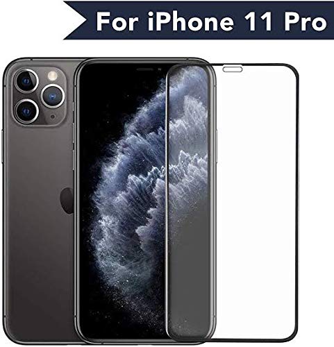 Product Cover ZZ ZONEX Super 10D Full Edge Coverage Screen Protector, HD Clear, Bubble-Free, Anti-Scratch Tempered Glass Designed for iPhone Xs MAX/iPhone 11 Pro Max (6.5
