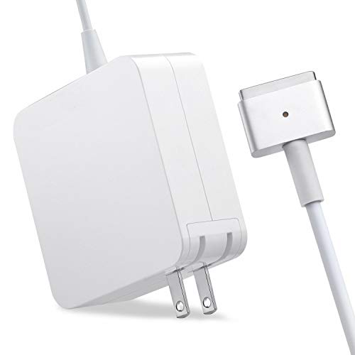 Product Cover Mac Book Pro Charger, AC 60W Magsafe2 T-Tip Power Adapter Charger Replacement for MacBook Pro 13.3