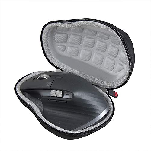 Product Cover Hermitshell Hard Travel Black Case for Logitech MX Master 3 Advanced Wireless Mouse（2.0 Upgrade Version No Shake