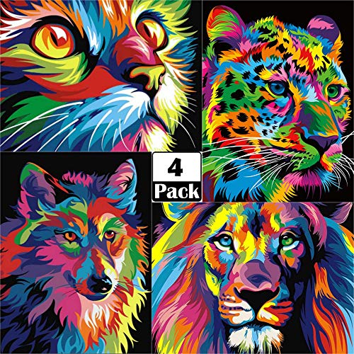Product Cover ARTDOT 4 Pack 5D Diamond Painting Kits for Adult, Full Drill Diamomd Embroidery Art for Home Decor - 12x16 inches