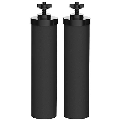Product Cover AQUACREST BB9-2 Black Water Filter, Compatible with BB9-2 Black Purification Elements and Gravity filter system(Pack of 2)