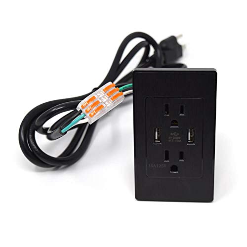Product Cover Stealth Gun Safe Power Outlet Kit for Charging Electrical Accessories Inside The Safe