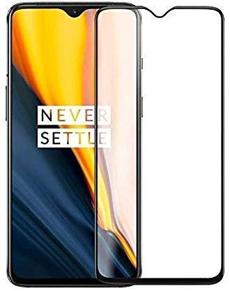 Product Cover Sceva 3D Tempered Glass with Installation Kit For OnePlus 7 Full Transparent Curve Glass No Black Border
