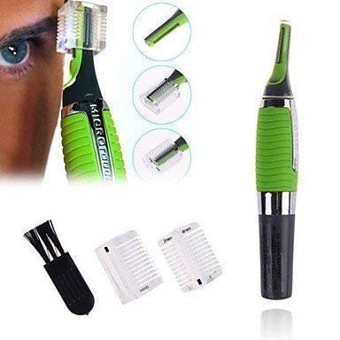 Product Cover Wazdorf Cordless Touches Nose Trimmer All In One Personal Trimmer,Hair Trimmer Cordless Great For Travel, Nose Hair Trimmer With Built In Led Light nose trimmer for mens (green trimmer)