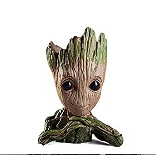 Product Cover Action Figures Guardians of The Galaxy Flowerpot Baby Cute Model Toy Pen Pot Best Gifts