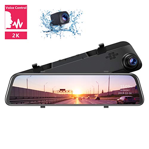 Product Cover TOGUARD 2K Mirror Dash Cam 12
