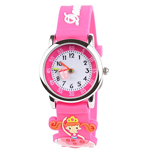Product Cover Venhoo Kids Watches 3D Cartoon Waterproof 7 Color Lights Toddler Wrist Digital Watch with Alarm Stopwatch Birthday Gift for 3-10 Year Boys Girls Little Child