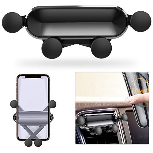 Product Cover Car Phone Mount,Automatic Locking Universal Air Vent Phone Holder for Smart Phone,Cell Phone Holder for Car Compatible with iPhone 11/11 Pro/XS/XS Max/8/7/6, Samsung, Google, One Plus and More