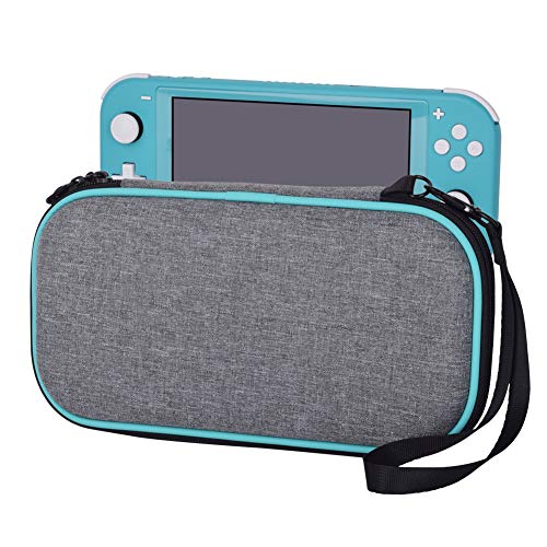 Product Cover Carrying Case for Nintendo Switch Lite-2019 Portable Carry Bag for Nintendo Switch Lite 1 Piece Screen Protector 2 Pieces Screen Cleaning Cloth (Trquoise)