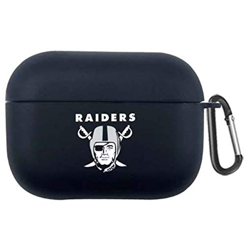 Product Cover for Oakland Raiders AirPods Pro Soft TPU Case Shockproof Protective Case Cover Compatible for Apple Airpods Pro/Airpods 3(2019) (O-akland R-aiders)
